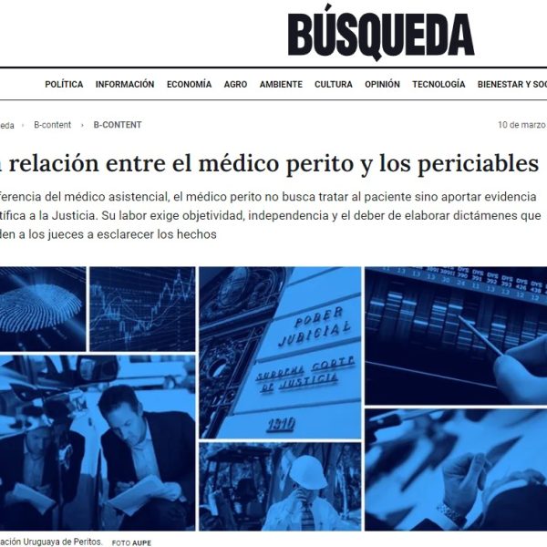 Publiación Semanario Búsqueda nota Prof. Dr. Guido Berro 10-03-2026
